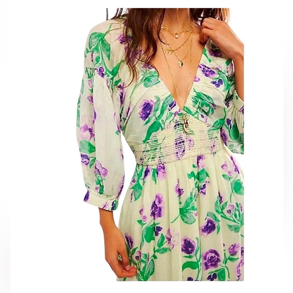 NEW Free People Golden Hour Maxi Dress